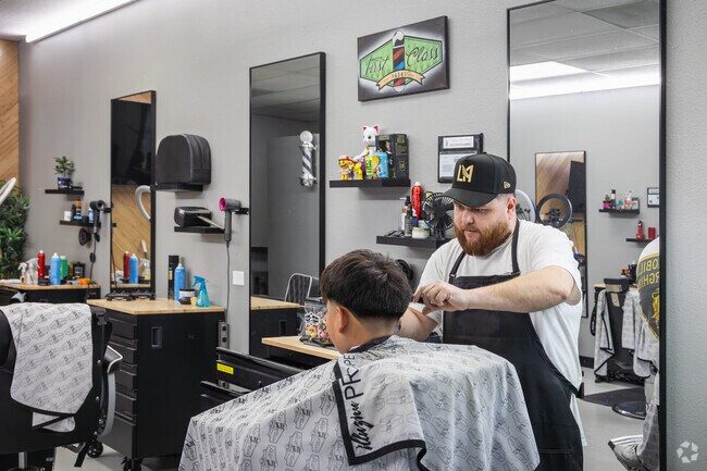 Bring your kids to get a fresh cut at First Class Fades in Victoriano, CA.