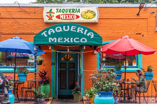 Just a short drive from Roberts, Taqueria Mexico offers delicious authentic