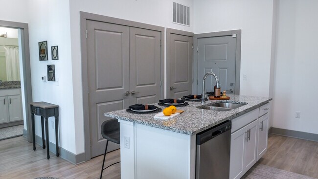 The Manchac: 1BR, 1BA- Kitchen