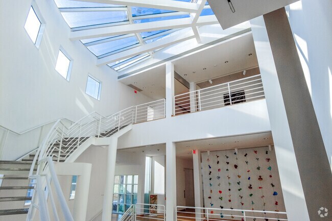 Modern art and architecture is featured in the Des Moines Art Center near Westwood.