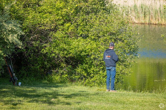 Try your luck at  fishing in Bartlett Pond Park in Gordon Heights.