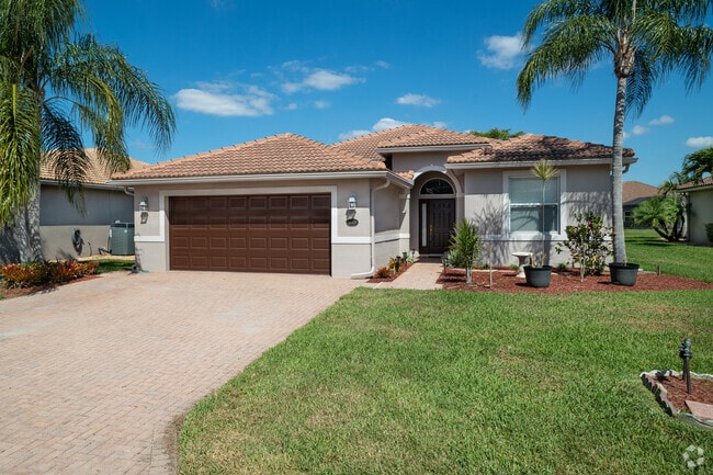 Mediterranean architecture and materials are common in Bella Terra.