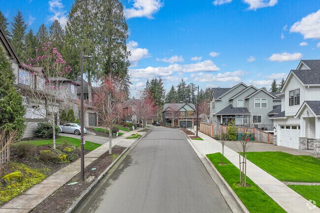 Metzger offers newly built subdivisions with large modern homes and well manicured lawns.