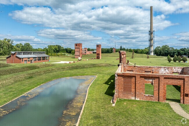 Once an industrial site, Ariel-Foundation Park in Mount Vernon now serves as a space for community events and recreation.