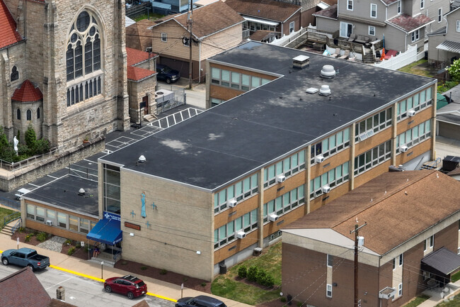 Divine Redeemer School serves pre-k through 6th grade.