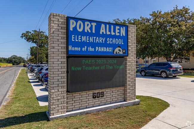 Port Allen Elementary School serves families around West Baton Rouge Parish.