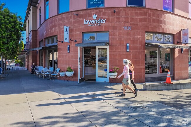 Lavender Bakery & Café provide European style pastries for the Northbrae neighborhood