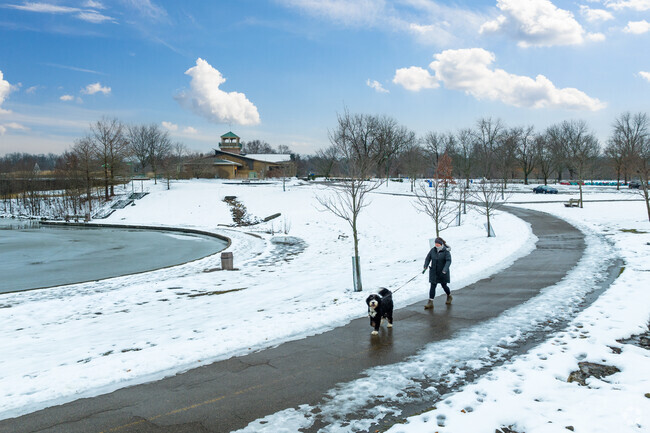 There are plenty of walking trails around Pleasant Run.