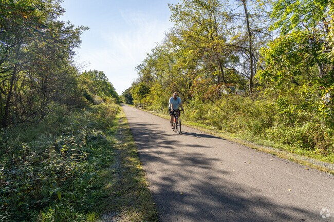 The Pine Creek Rail Trail is the ideal place for both hikers and bikers to tour Jersey Shore.