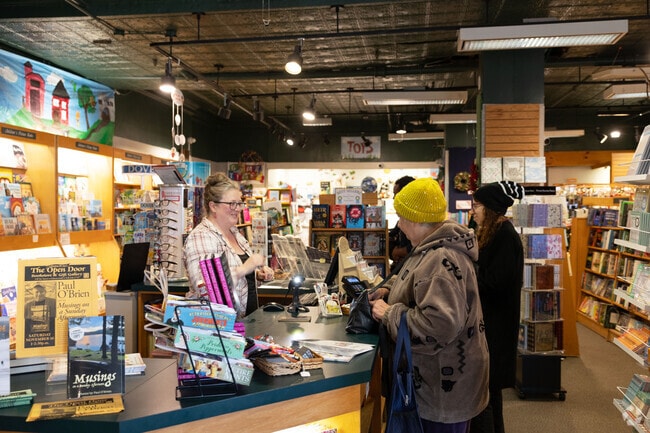 The Open Door book store is an independent shop that has been serving the area for generations.