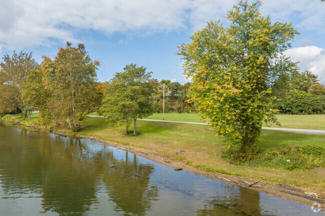 Beaver Greens Park is a popular place to swim in warm summer months.