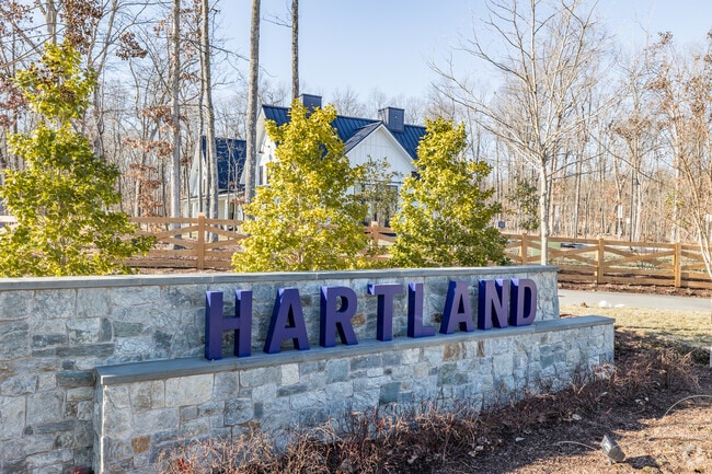 Hartland offers a peaceful setting with easy access to all your needs.