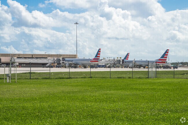 Palm Beach International Airport is just 8 miles from Baywinds, ideal for easy travel access.