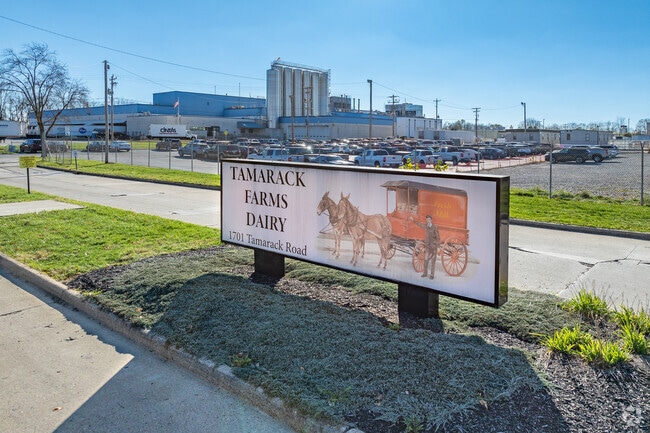 Tamarack Dairy, the largest fluid dairy plant in Ohio, is located in Newark.