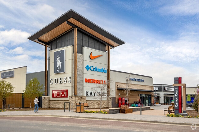 Hundreds of stores are located just 2 miles away from Holly Point at the Denver Premium Outlets.