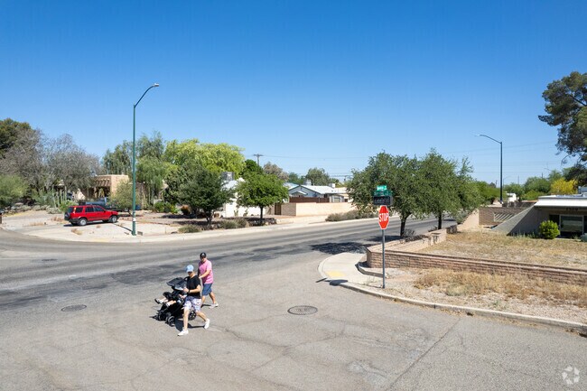 Bordering Samos, Mountain Avenue, provides a safe walking and biking route for residents.