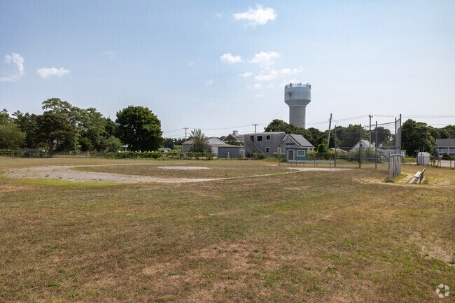 Ezra H. Baker Elementary School in Dennis offers a variety of playing fields.