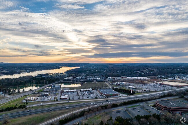 Concord shopping centers along Northshore Road feature retail stores and local restaurants.