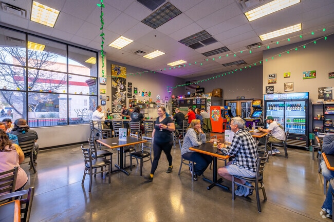 Unleash your inner gamer at 8-Bit Aleworks, the ultimate hangout spot in Coldwater Springs.