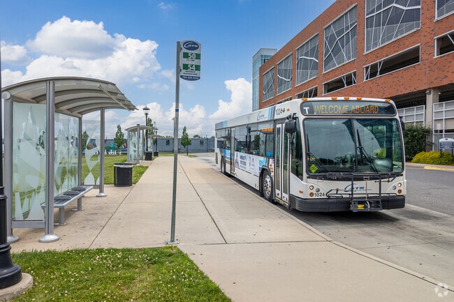 College Downs residents can find easy transportation to Uptown on one of the CATS buses.