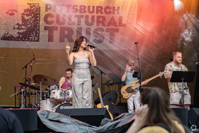 Live music is one the of main attractions each year at the Three Rivers Arts Festival in the Strip District.