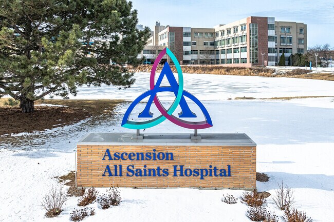 Ascension All Saints Hospital is in the Island Park neighborhood.