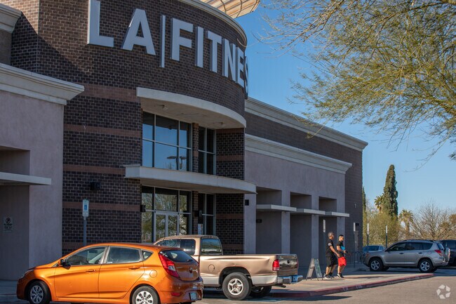 South Harrison's residents often exercise at LA Fitness, located in the community.
