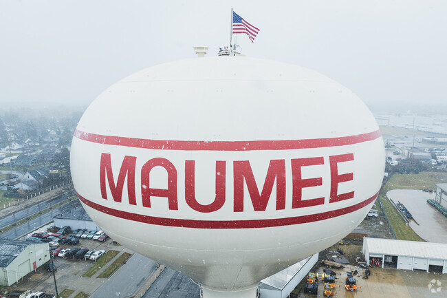 There snow place like Maumee in winter.