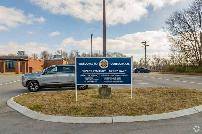 William James Middle School has surveillance and security measures in White Bluff.