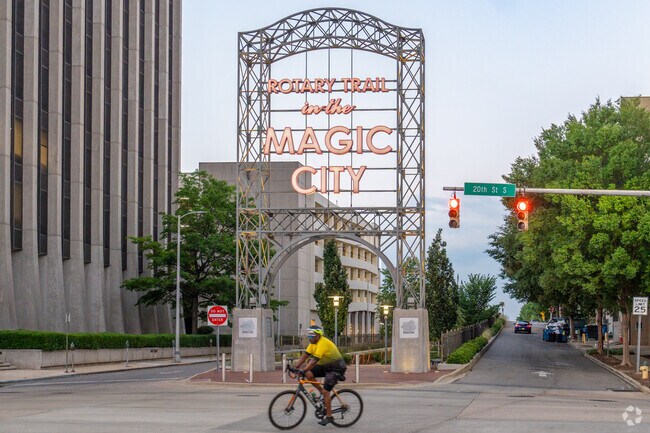 Explore the Magic City near Smithfield Estates.