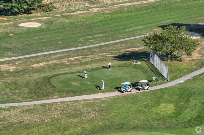 Meet up with friends for tee time at the North Park Golf Course.