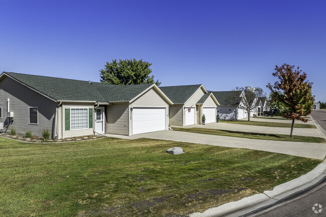 You will find rows of twin homes in Village West.