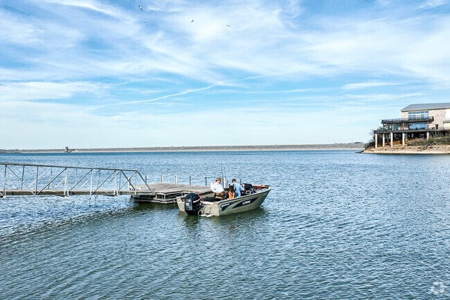 Life in Grapevine revolves around the popular Grapevine Lake.