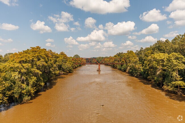 The Flint River was integral in the growth of the cotton industry in Albany.