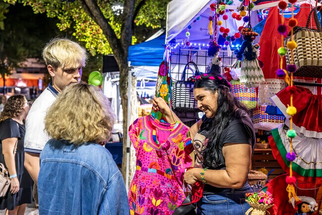 Uptown Augusta’s Hispanic Festival takes place annually at Augusta Commons park.
