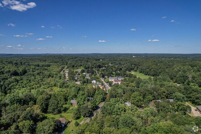 The town of Sherborn overview in Massachusetts.