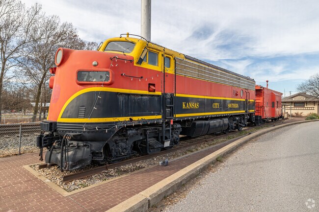 The Kansas City Southern Railroad depot in downtown Decatur is a historic landmark and museum.