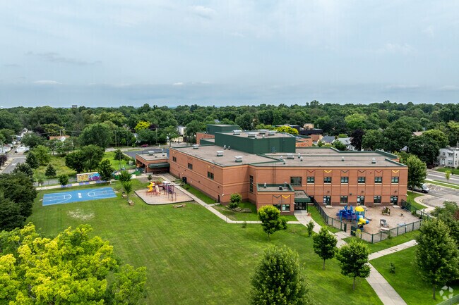 Lucy Craft Laney at Cleveland Park Community School has a large recess area.