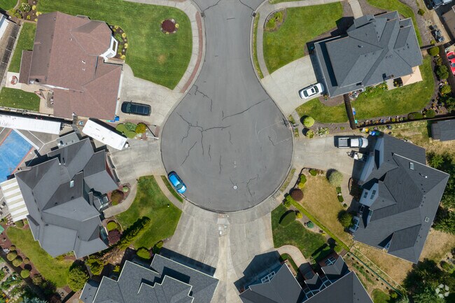 Cul De Sacs in Gresham North-Central provide a safe place for children.