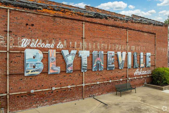 Blytheville is a growing small town in northeast Arkansas.