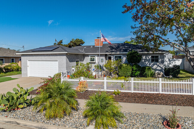 Well maintained front lawns are a hallmark of Harborside residential streets.