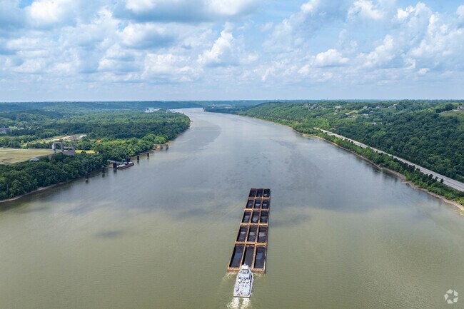 Coldstream is a green suburb of Cincinnati built along the Ohio River.