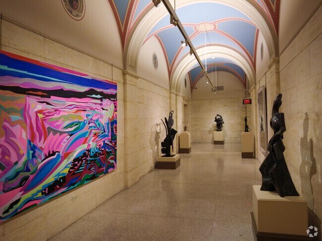 The Columbus Museum of Art has several exhibits for Discovery District locals to peruse.