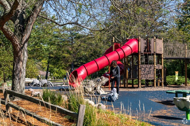 Children will enjoy playing on the new playscape at Pearson Metro Park in Oregon.