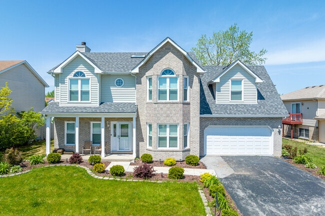 This modern traditional is one of a variety of popular home styles found in the West Matteson.