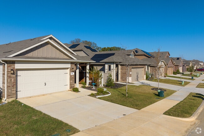 Craftsman inspired homes offer a unique style to Aubrey buyers.