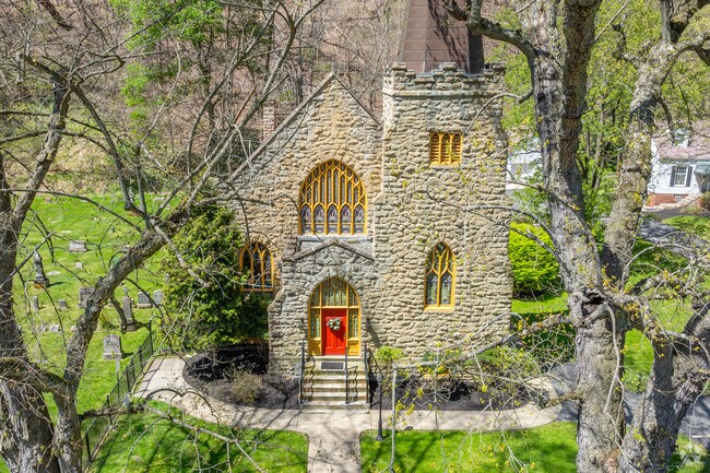 St Mary's Church is a beautiful historic church located in Aleppo Township.