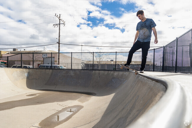 The Berkeley Skate Park in Fourth Street-Berkeley Marina is always full of skaters.