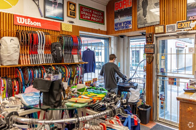The Tennis Village in Shadyside is a boutique tennis shop.