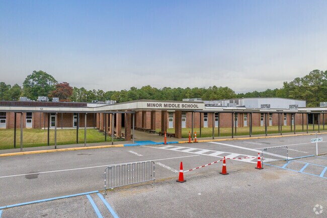 Experience superior academics at Minor Middle School near Forestdale.